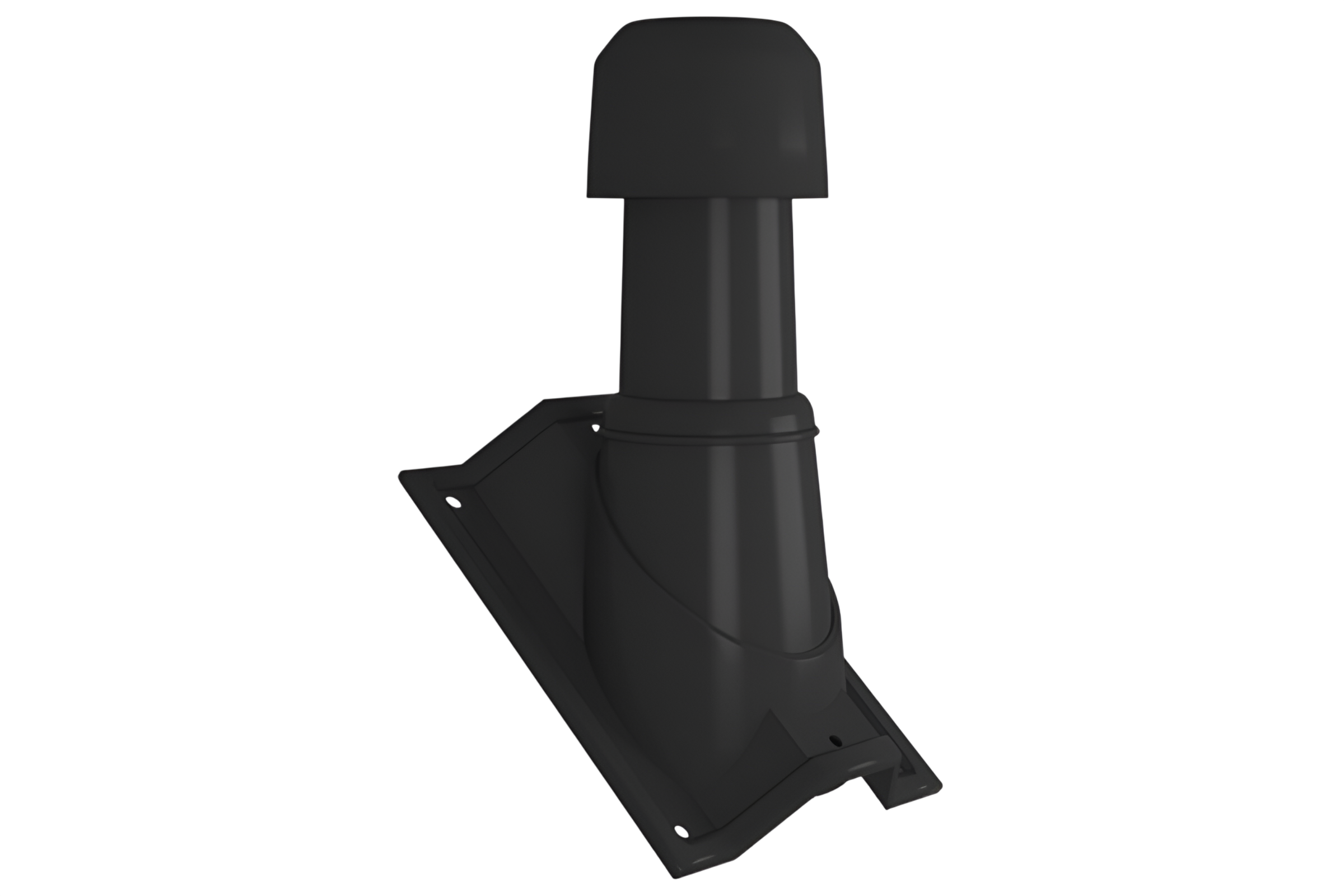 Выход вытяжки МП MAXI 110-125/500 с проходным элементом  на профнастил НС-35